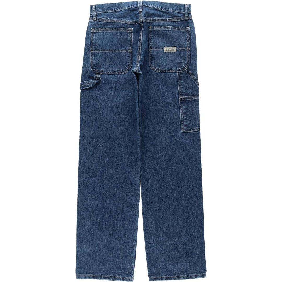 2000'S Wrangler Carpenter Denim Painter Pants, Men's, Size W31 cotton blue type Vintage Second Hand