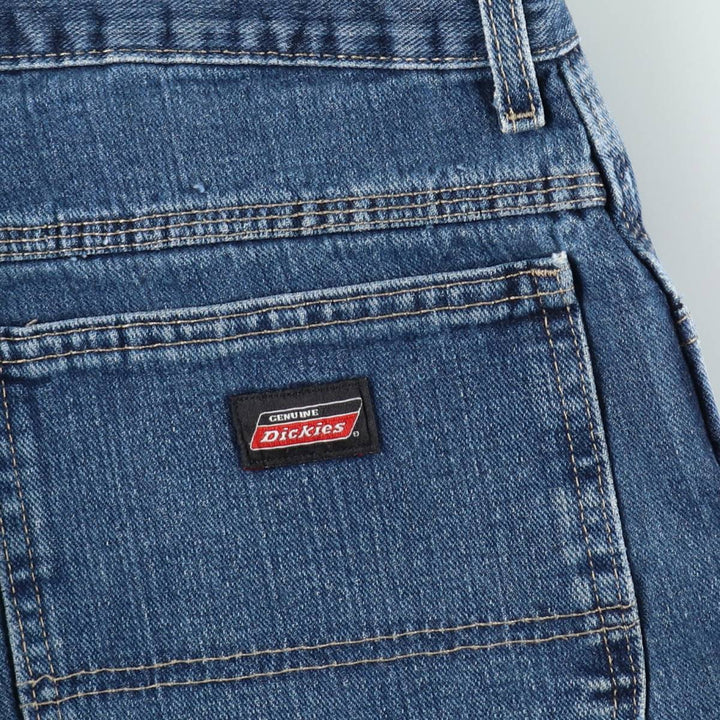 Dickies denim painter pants for men, equivalent to W34 cotton blue type Vintage Second Hand