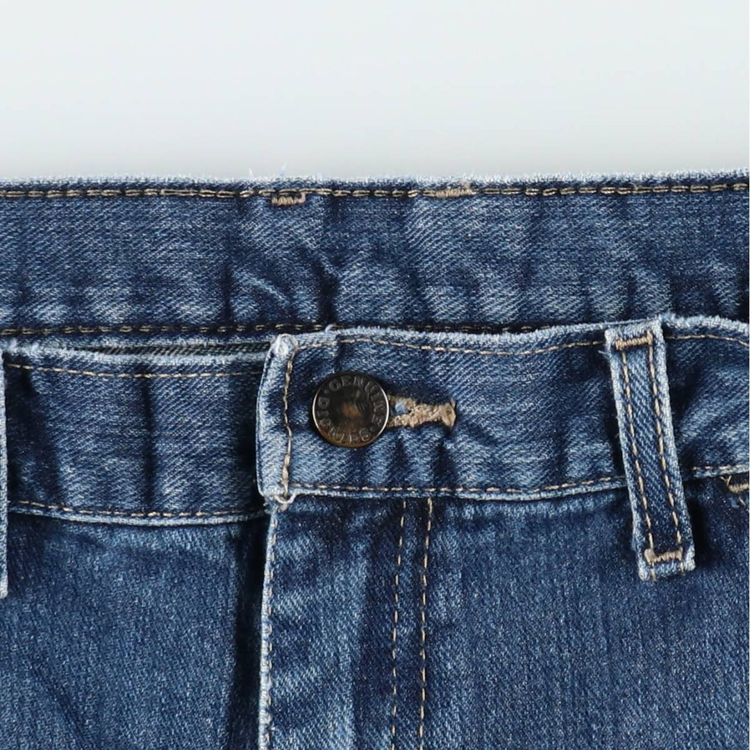 Dickies denim painter pants for men, equivalent to W34 cotton blue type Vintage Second Hand