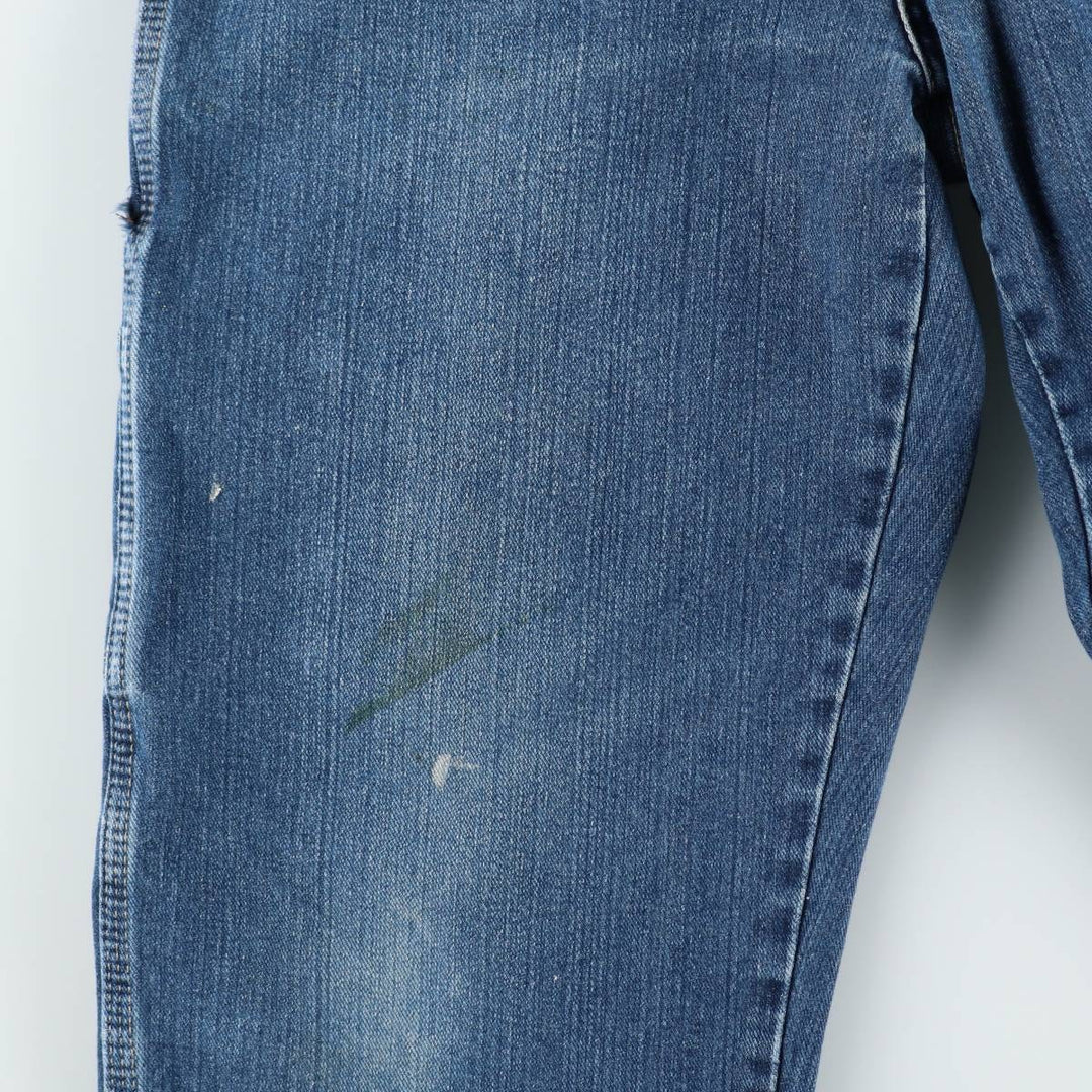 Dickies denim painter pants for men, equivalent to W34 cotton blue type Vintage Second Hand