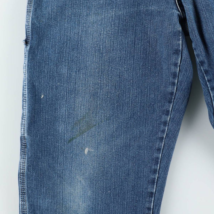 Dickies denim painter pants for men, equivalent to W34 cotton blue type Vintage Second Hand