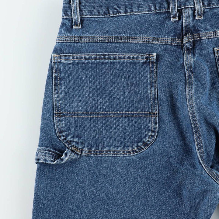 Dickies denim painter pants for men, equivalent to W34 cotton blue type Vintage Second Hand