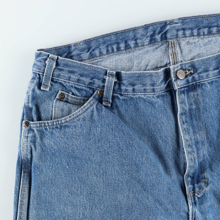 Dickies denim painter pants for men, equivalent to W37 cotton blue type Vintage Second Hand