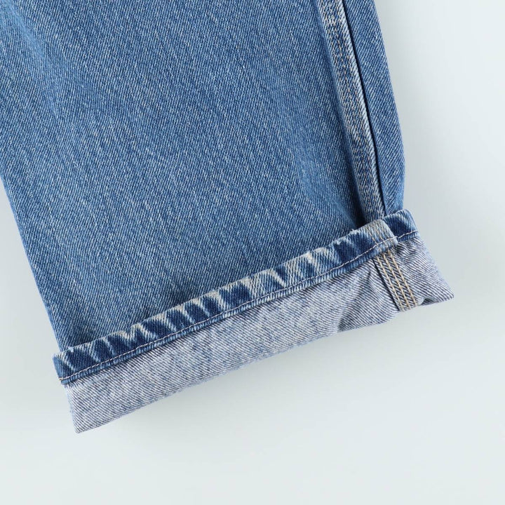 Dickies denim painter pants for men, equivalent to W37 cotton blue type Vintage Second Hand