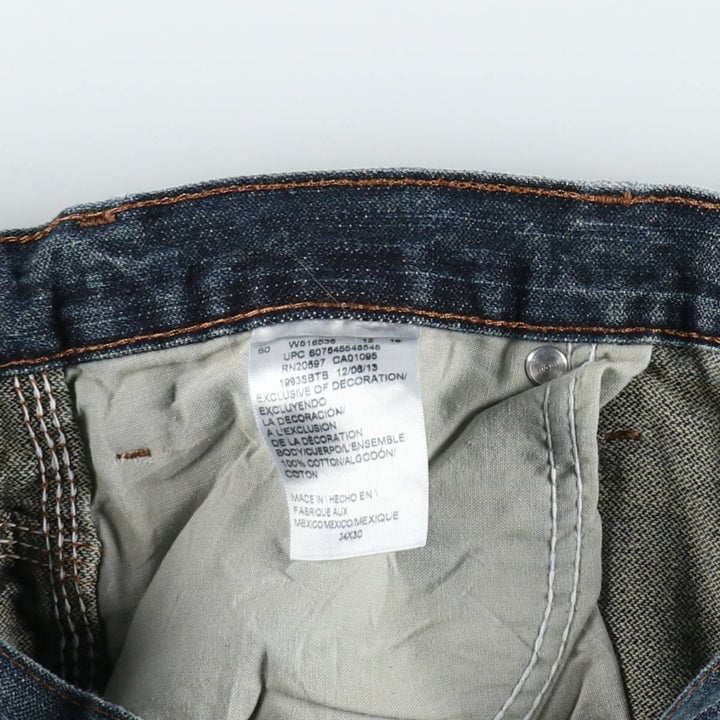 Dickies denim painter pants for men, equivalent to W34 cotton blue type Vintage Second Hand