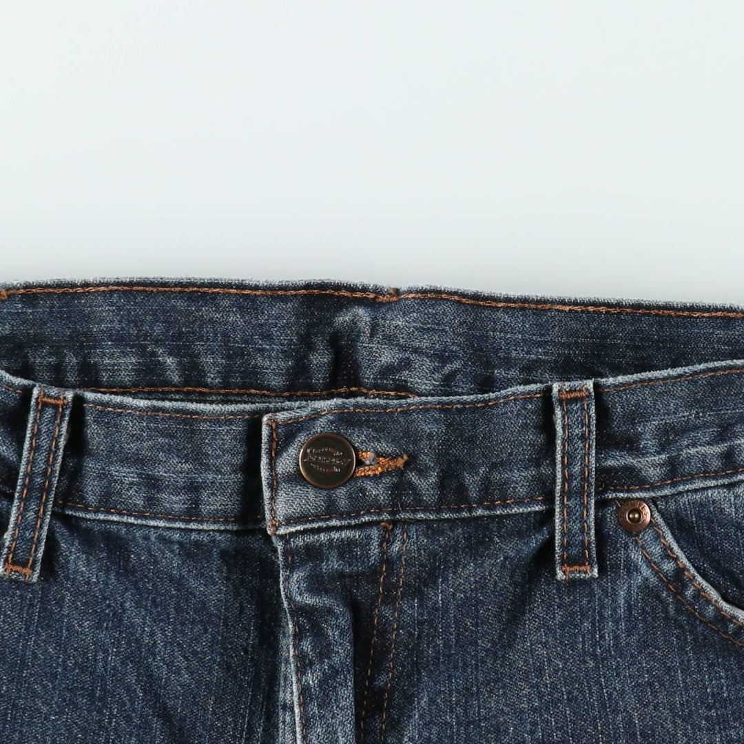 Dickies denim painter pants for men, equivalent to W34 cotton blue type Vintage Second Hand