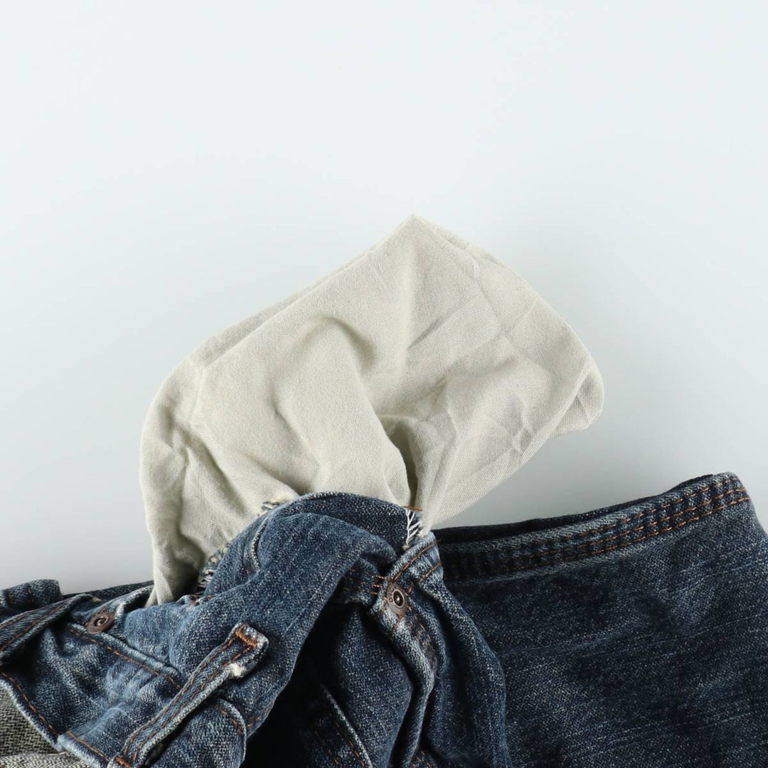 Dickies denim painter pants for men, equivalent to W34 cotton blue type Vintage Second Hand