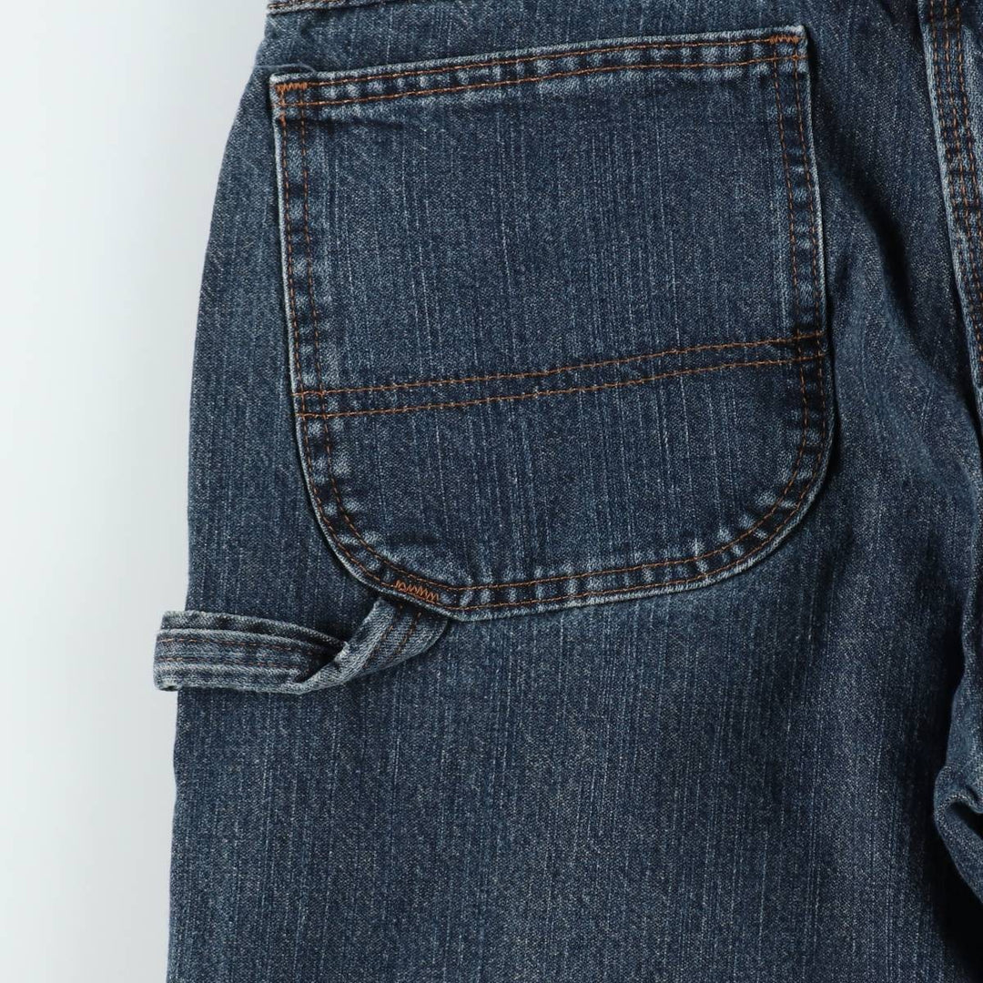 Dickies denim painter pants for men, equivalent to W34 cotton blue type Vintage Second Hand