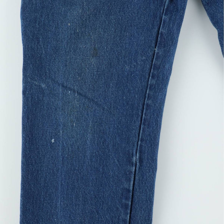 Dickies denim painter pants for men, equivalent to W32 cotton navy blue type Vintage Second Hand