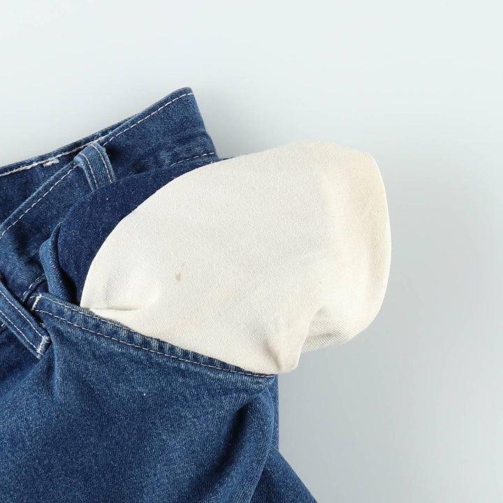 Dickies denim painter pants for men, equivalent to W35 unclear navy blue type Vintage Second Hand