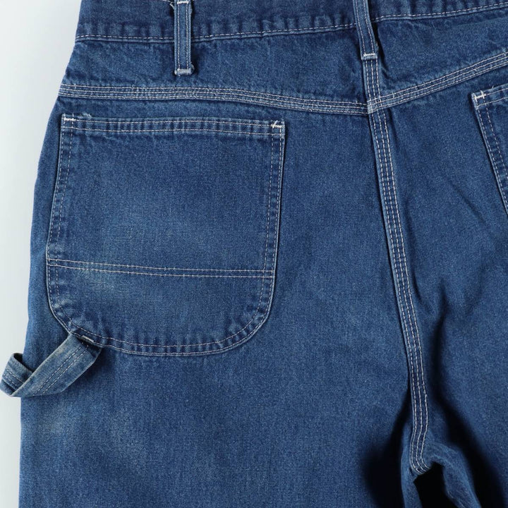 Dickies denim painter pants for men, equivalent to W35 unclear navy blue type Vintage Second Hand