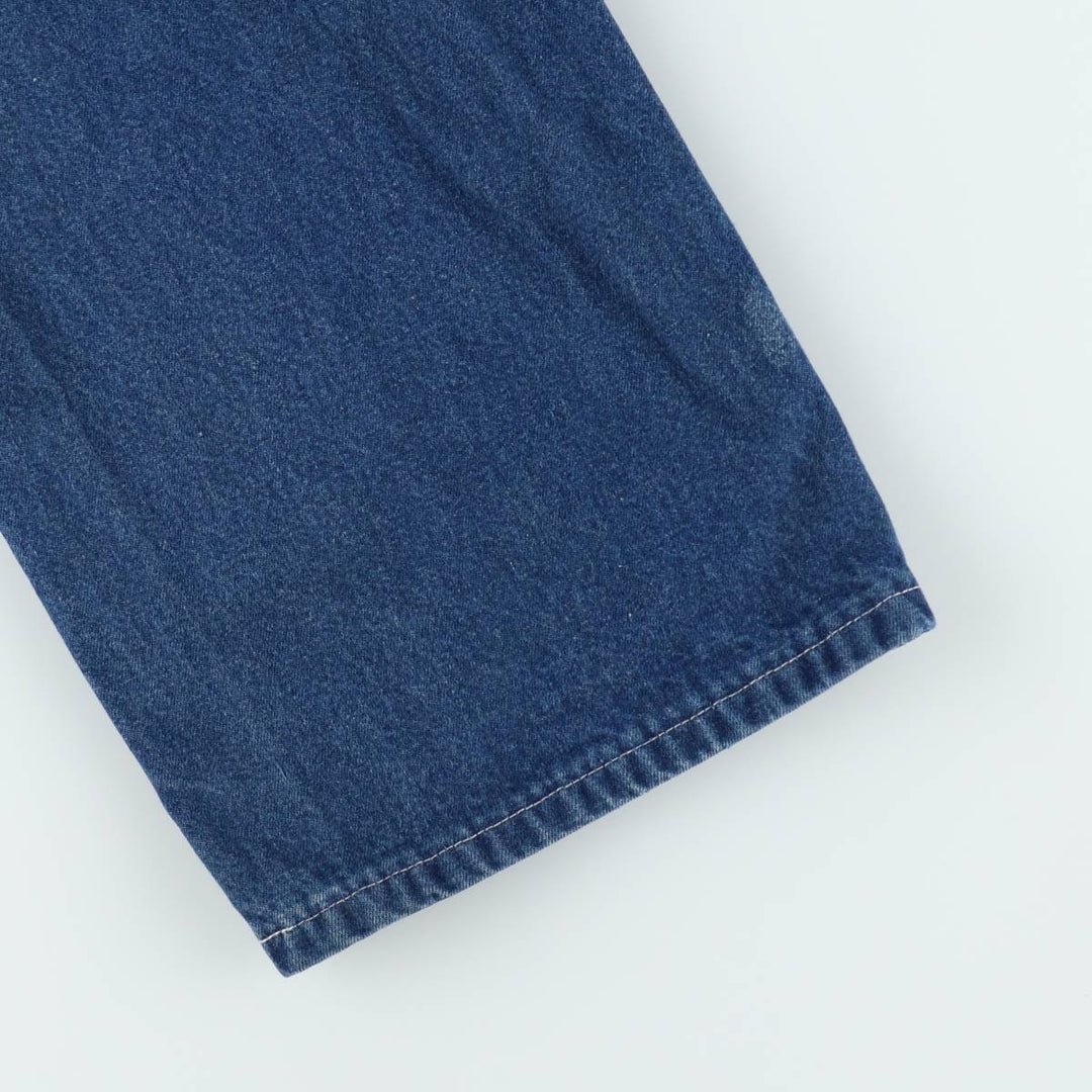 Dickies denim painter pants for men, equivalent to W35 unclear navy blue type Vintage Second Hand