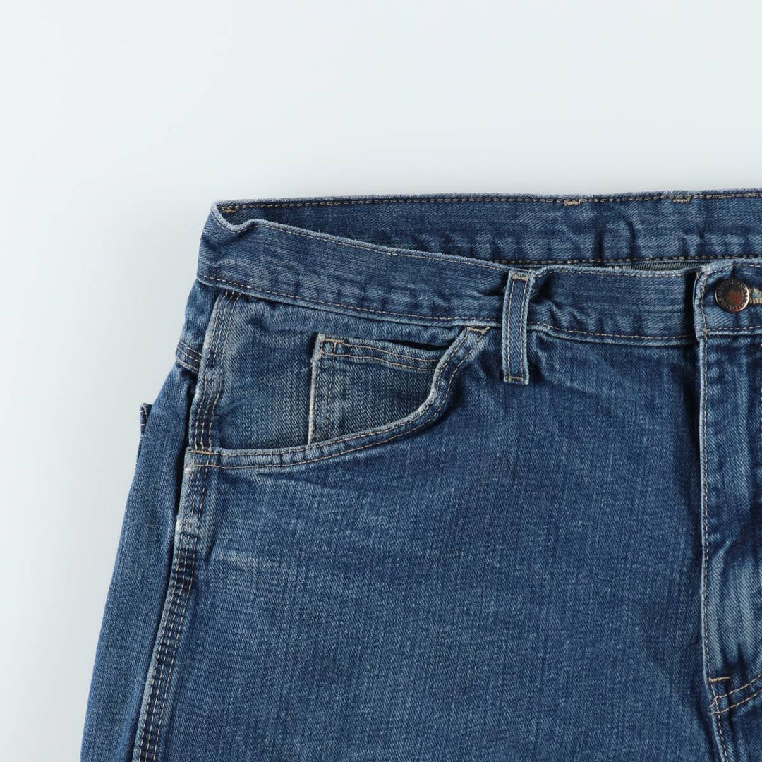 Dickies denim painter pants for men, equivalent to W37 cotton blue type Vintage Second Hand