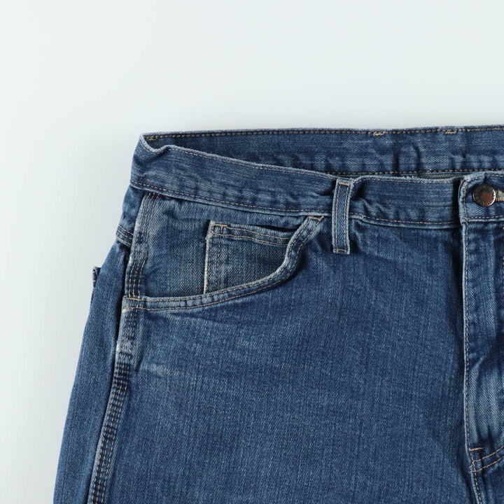 Dickies denim painter pants for men, equivalent to W37 cotton blue type Vintage Second Hand