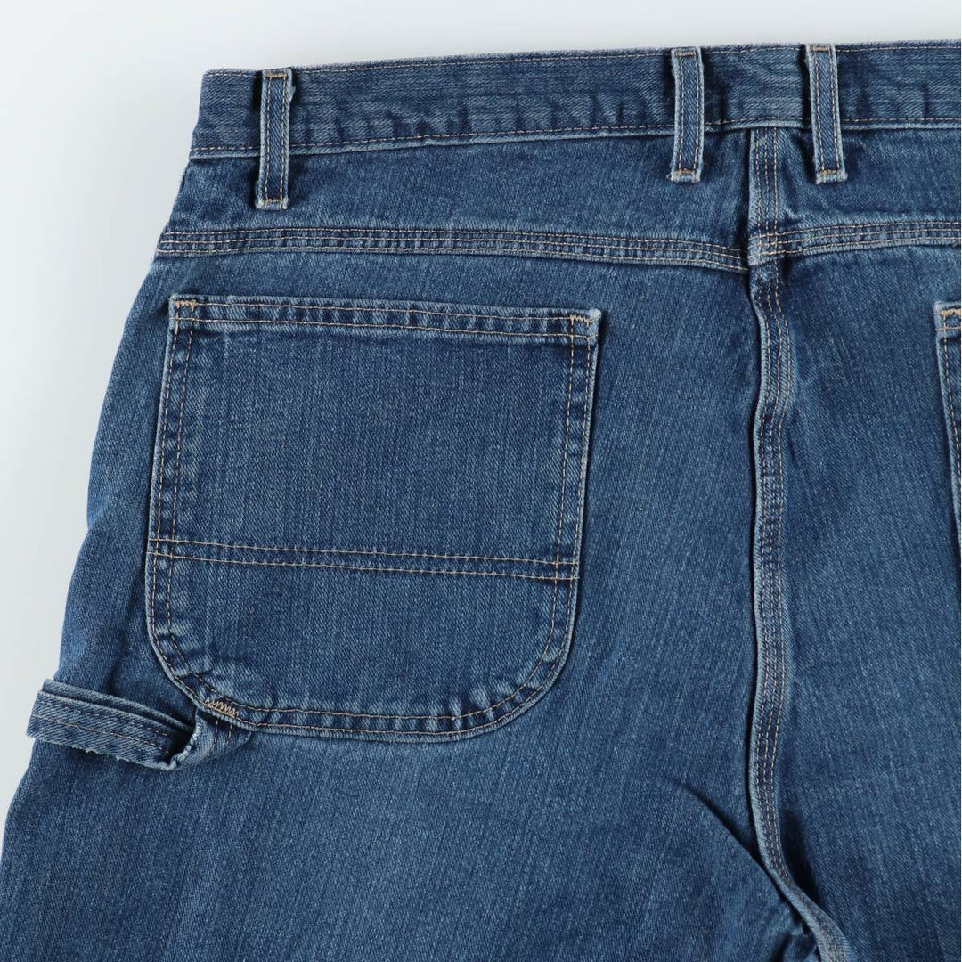 Dickies denim painter pants for men, equivalent to W37 cotton blue type Vintage Second Hand