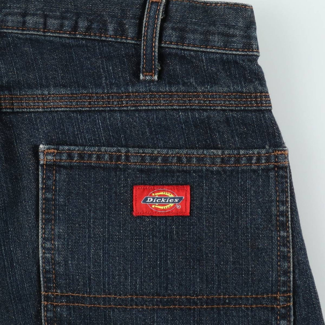 Dickies denim painter pants for men, equivalent to w36 cotton navy blue type Vintage Second Hand