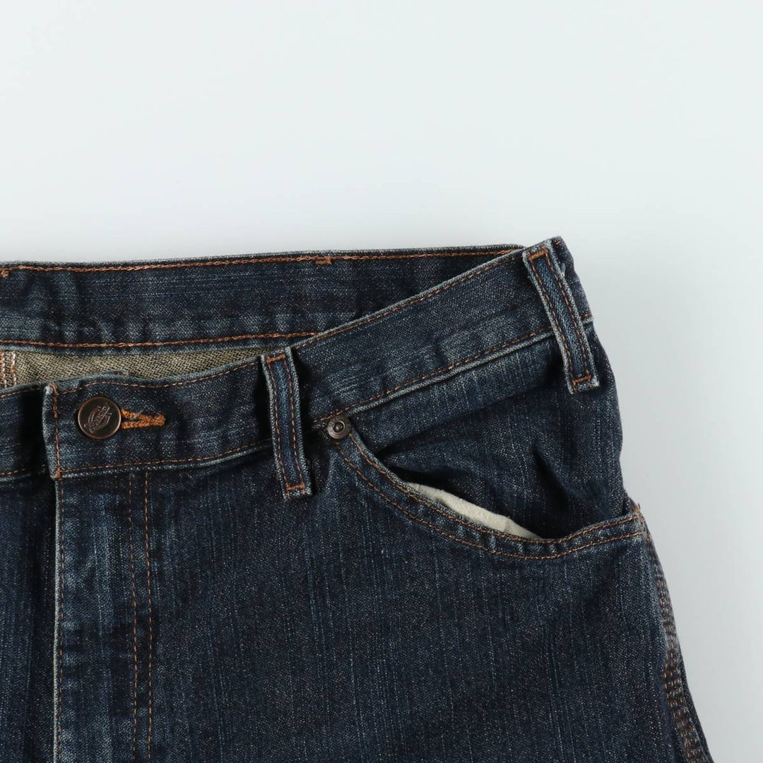 Dickies denim painter pants for men, equivalent to w36 cotton navy blue type Vintage Second Hand