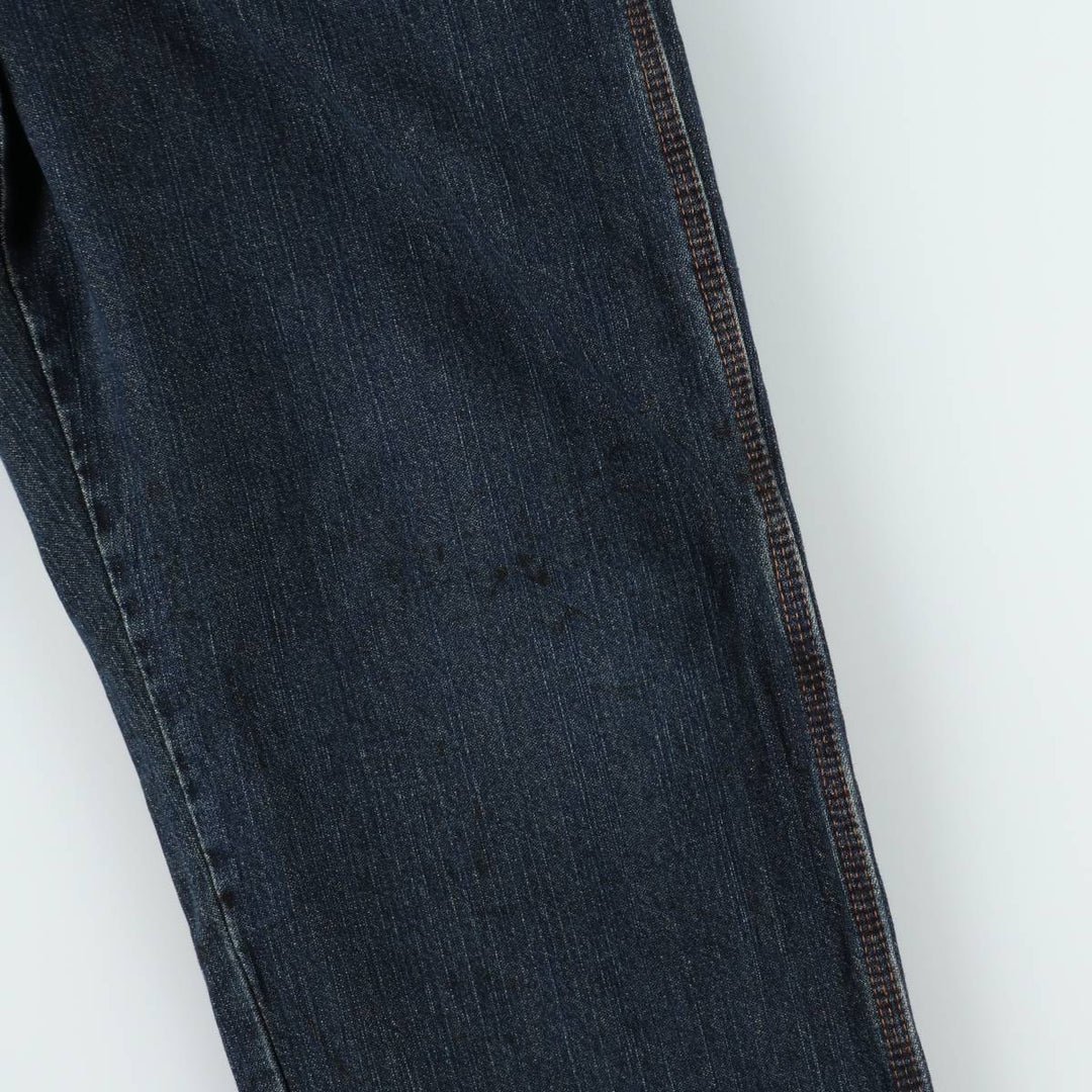 Dickies denim painter pants for men, equivalent to w36 cotton navy blue type Vintage Second Hand