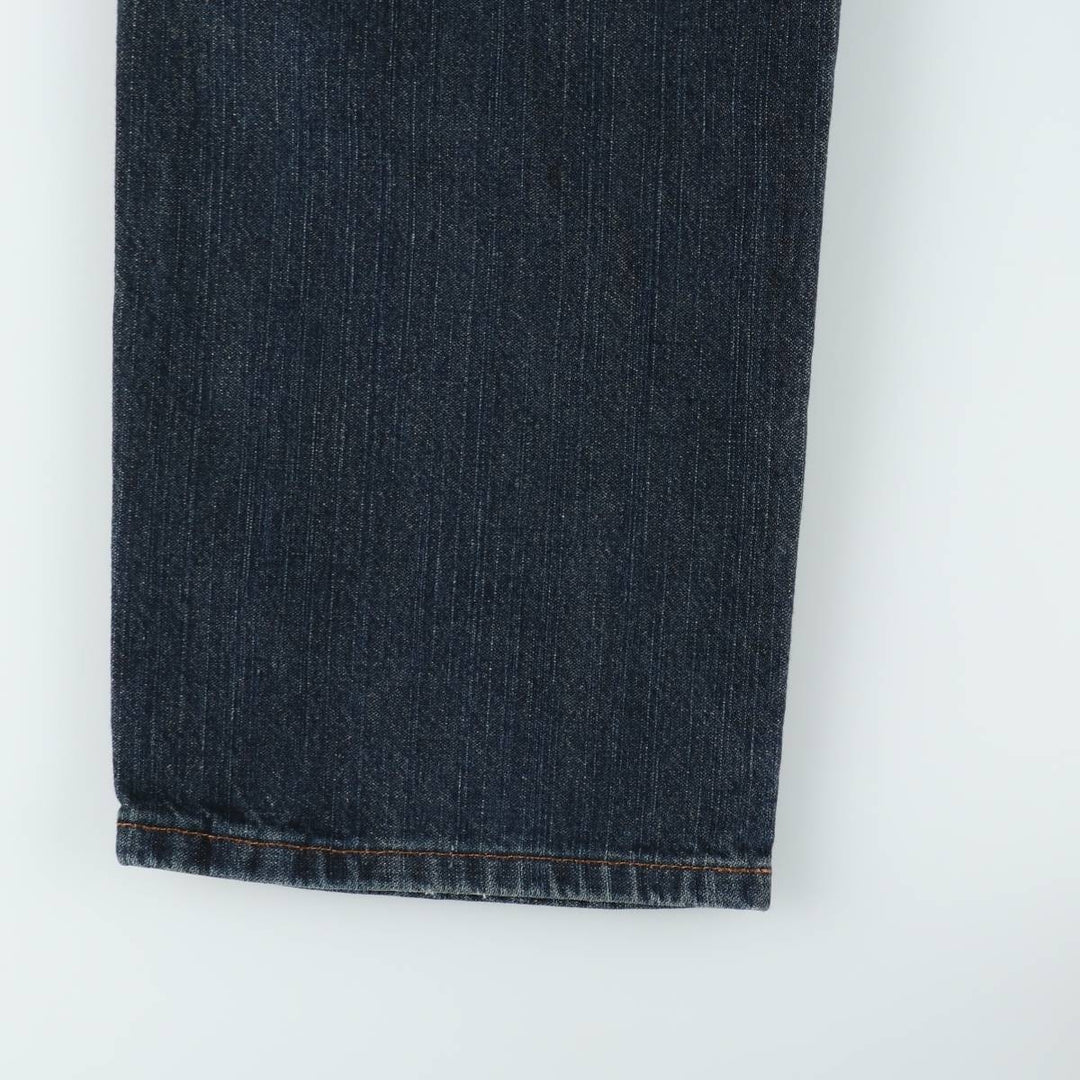 Dickies denim painter pants for men, equivalent to w36 cotton navy blue type Vintage Second Hand