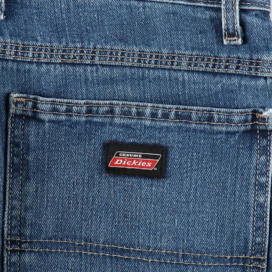 Dickies denim painter pants for men, equivalent to W35 cotton blue type Vintage Second Hand