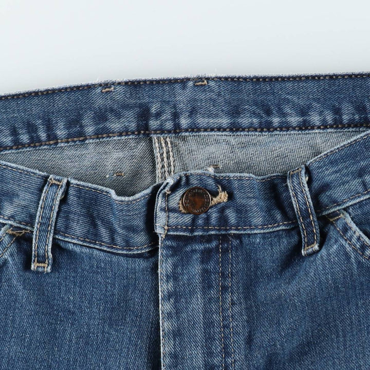 Dickies denim painter pants for men, equivalent to W35 cotton blue type Vintage Second Hand
