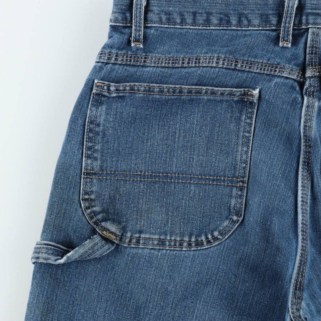 Dickies denim painter pants for men, equivalent to W35 cotton blue type Vintage Second Hand