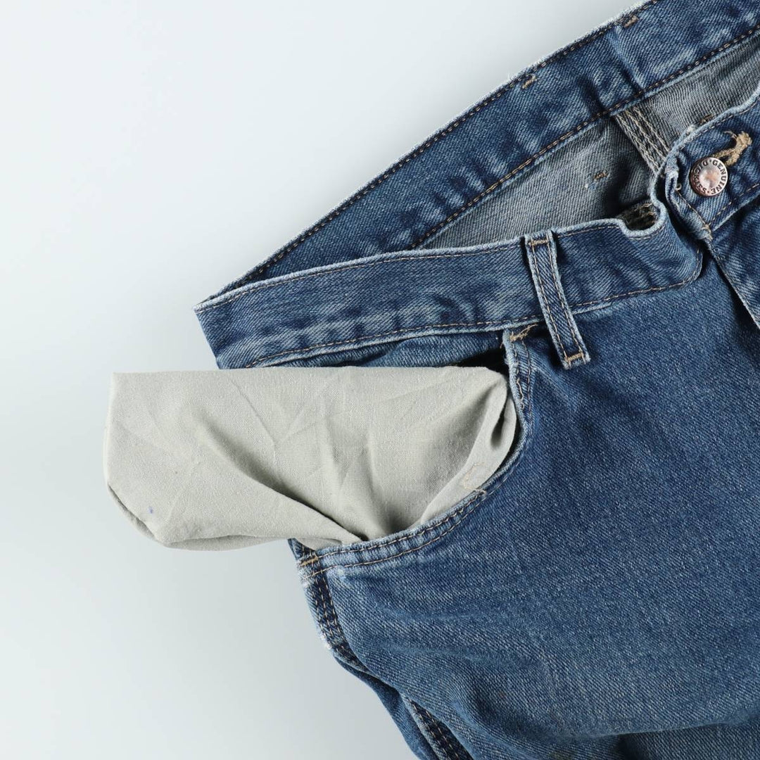 Dickies denim painter pants for men, equivalent to W35 cotton blue type Vintage Second Hand