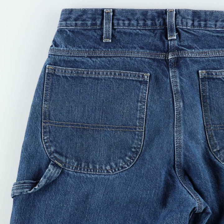 Dickies denim painter pants for men, equivalent to W35 cotton blue type Vintage Second Hand