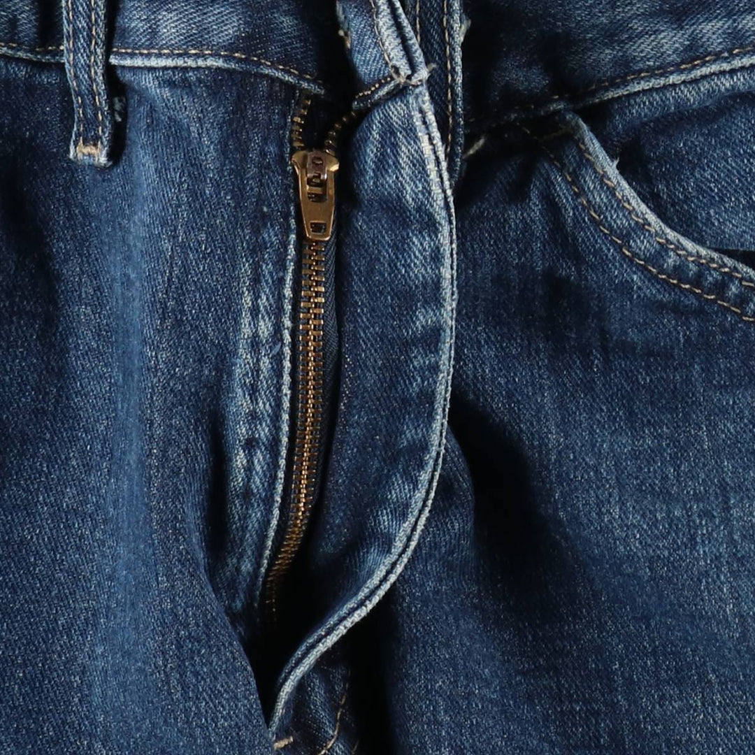 Dickies denim painter pants for men, equivalent to W33 unclear blue type Vintage Second Hand