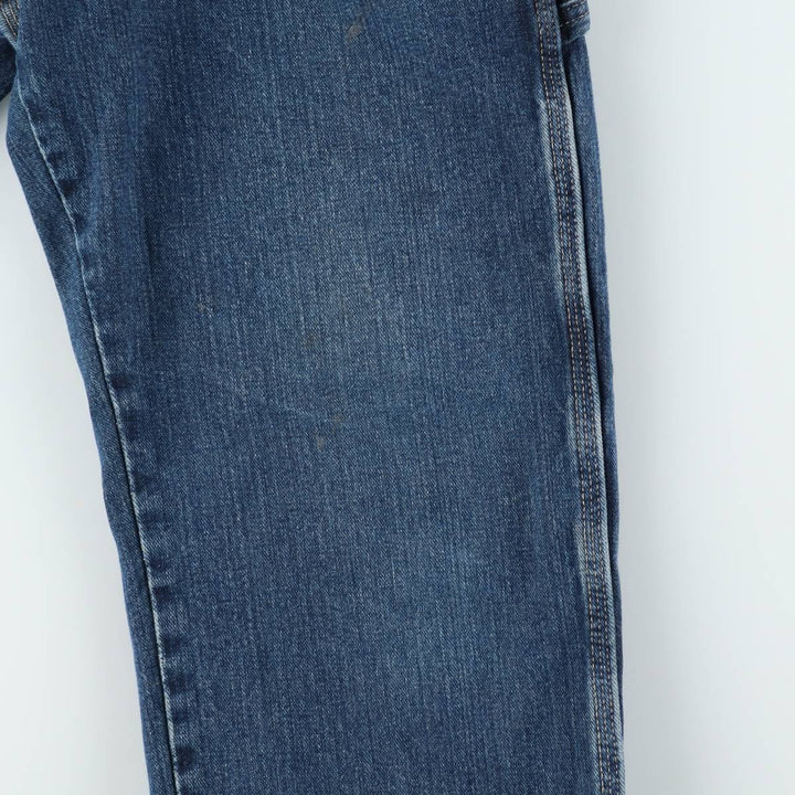Dickies denim painter pants for men, equivalent to W33 unclear blue type Vintage Second Hand