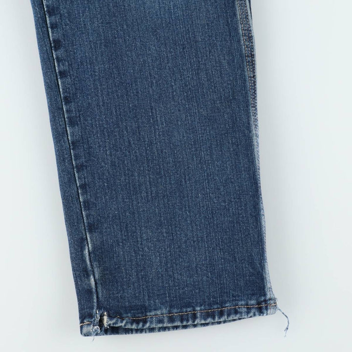 Dickies denim painter pants for men, equivalent to W33 unclear blue type Vintage Second Hand