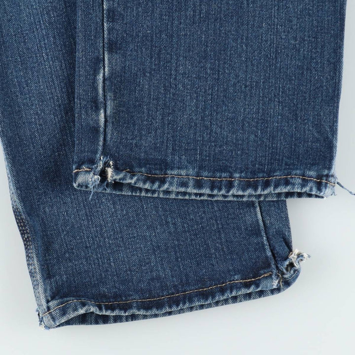 Dickies denim painter pants for men, equivalent to W33 unclear blue type Vintage Second Hand