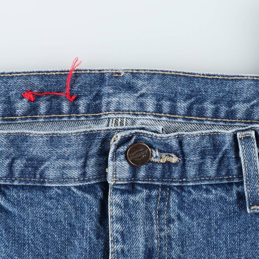 Dickies denim painter pants for men, equivalent to W35 cotton blue type Vintage Second Hand