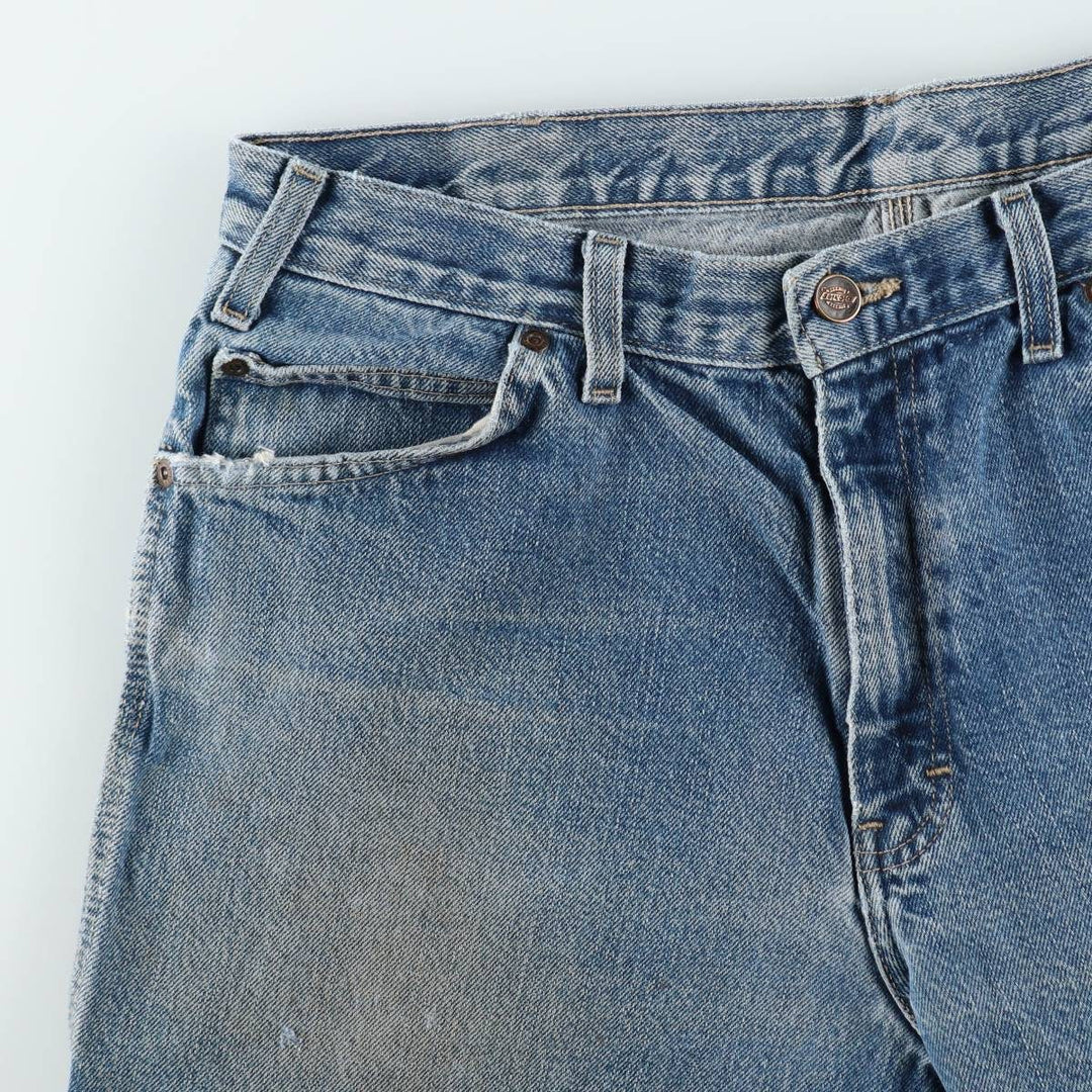 Dickies denim painter pants for men, equivalent to W34 cotton blue type Vintage Second Hand
