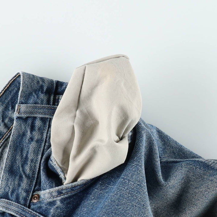 Dickies denim painter pants for men, equivalent to W34 cotton blue type Vintage Second Hand