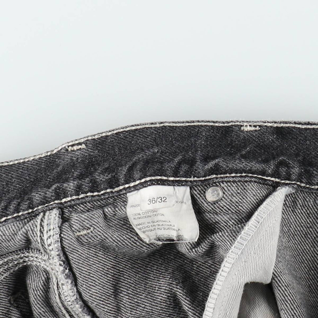Dickies denim painter pants for men, equivalent to W34 cotton black type Vintage Second Hand