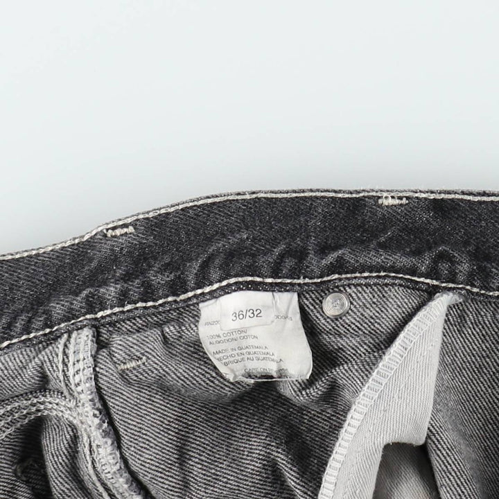 Dickies denim painter pants for men, equivalent to W34 cotton black type Vintage Second Hand