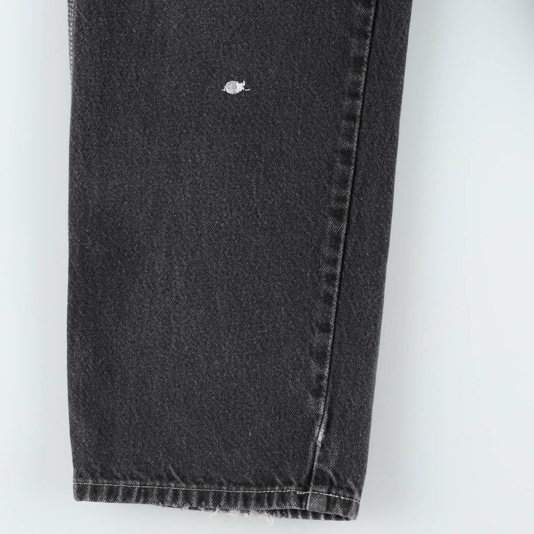Dickies denim painter pants for men, equivalent to W34 cotton black type Vintage Second Hand
