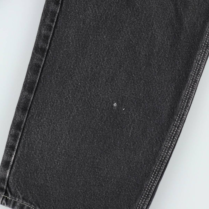 Dickies denim painter pants for men, equivalent to W34 cotton black type Vintage Second Hand