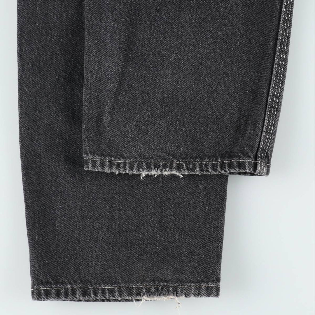 Dickies denim painter pants for men, equivalent to W34 cotton black type Vintage Second Hand