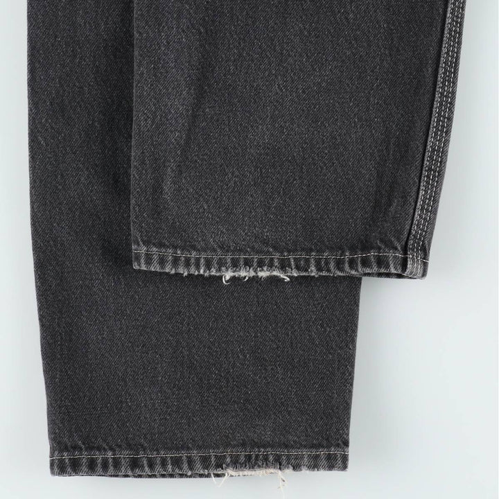 Dickies denim painter pants for men, equivalent to W34 cotton black type Vintage Second Hand