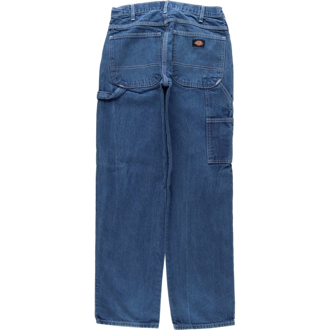 Dickies Relaxed Fit Denim Painter Pants, Men's W30 (approx.) cotton blue type Vintage Second Hand
