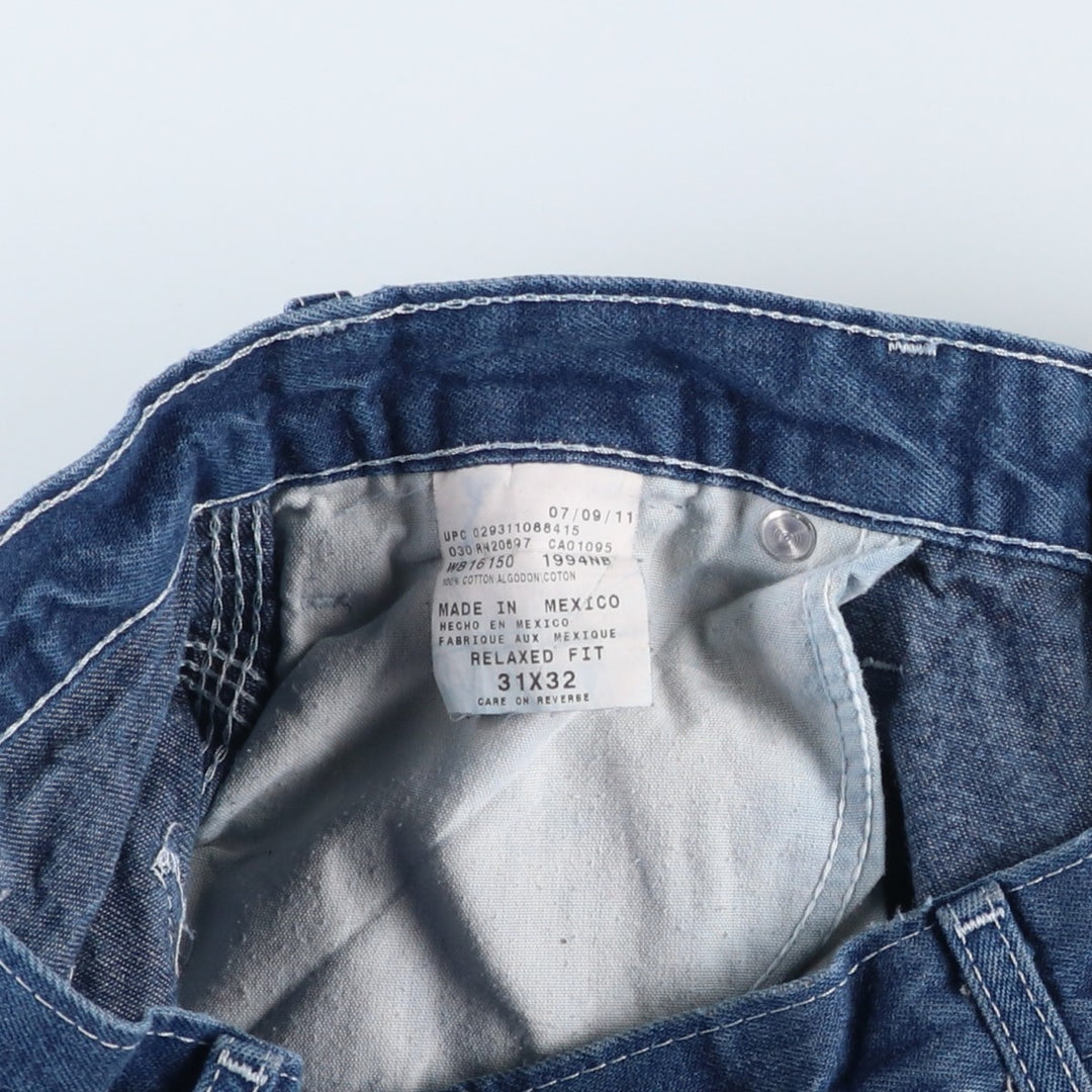 Dickies Relaxed Fit Denim Painter Pants, Men's W30 (approx.) cotton blue type Vintage Second Hand