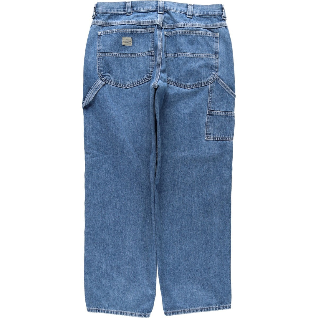 Lee denim painter pants, men's size W34 unclear blue type Vintage Second Hand