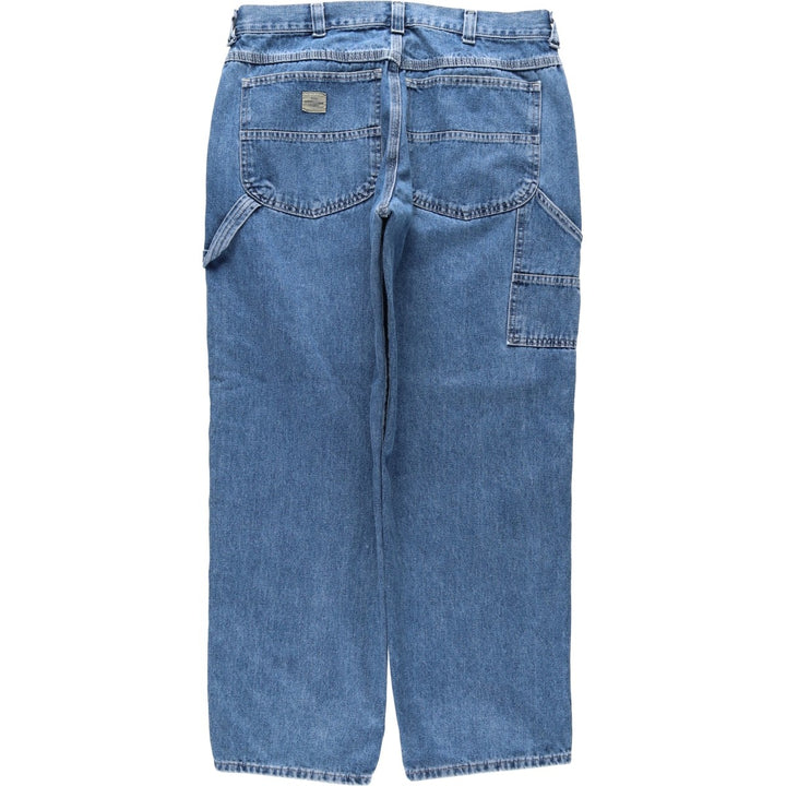 Lee denim painter pants, men's size W34 unclear blue type Vintage Second Hand