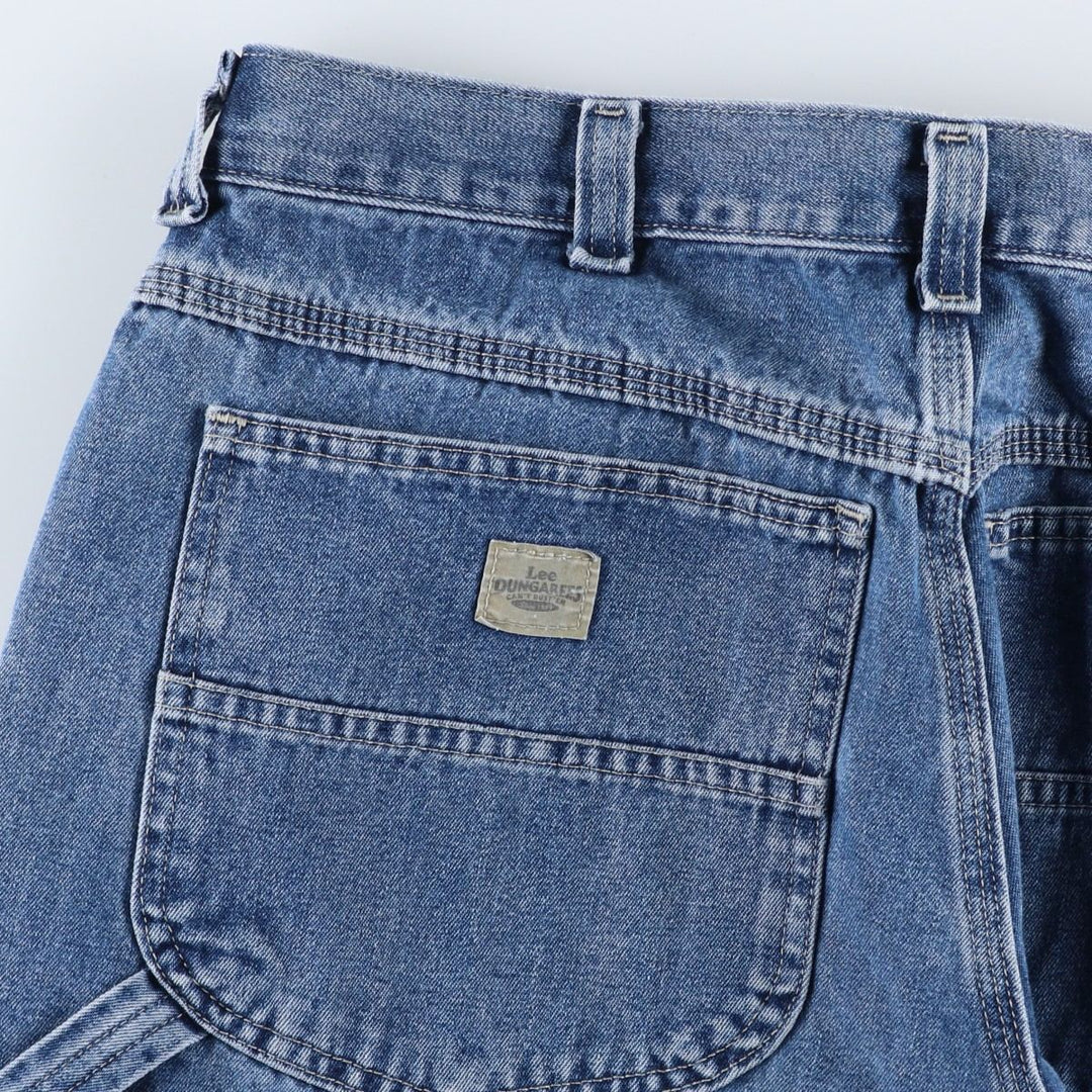 Lee denim painter pants, men's size W34 unclear blue type Vintage Second Hand