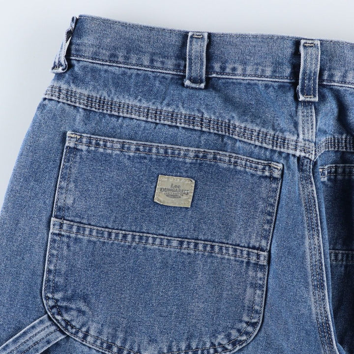 Lee denim painter pants, men's size W34 unclear blue type Vintage Second Hand