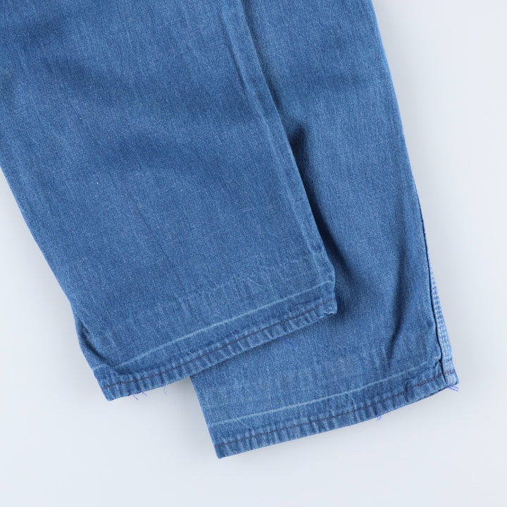Wrangler denim painter pants, men's size W29 (approx.) unclear blue type Vintage Second Hand