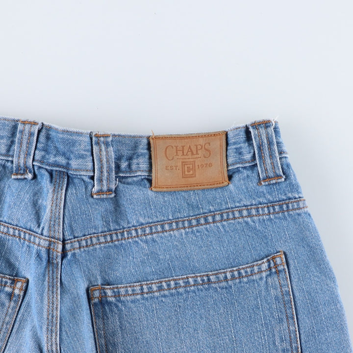 Ralph Lauren CHAPS denim painter pants, men's size W33 (approx.) cotton blue type Vintage Second Hand