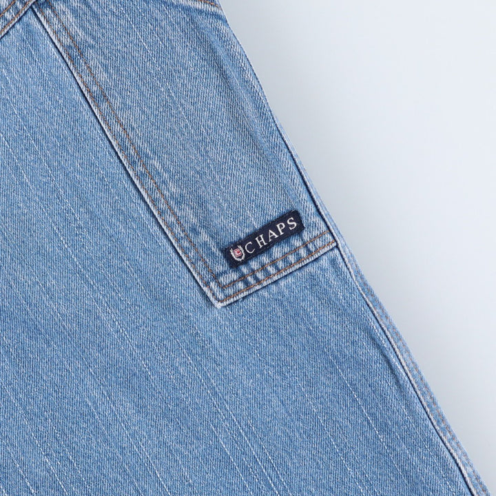 Ralph Lauren CHAPS denim painter pants, men's size W33 (approx.) cotton blue type Vintage Second Hand